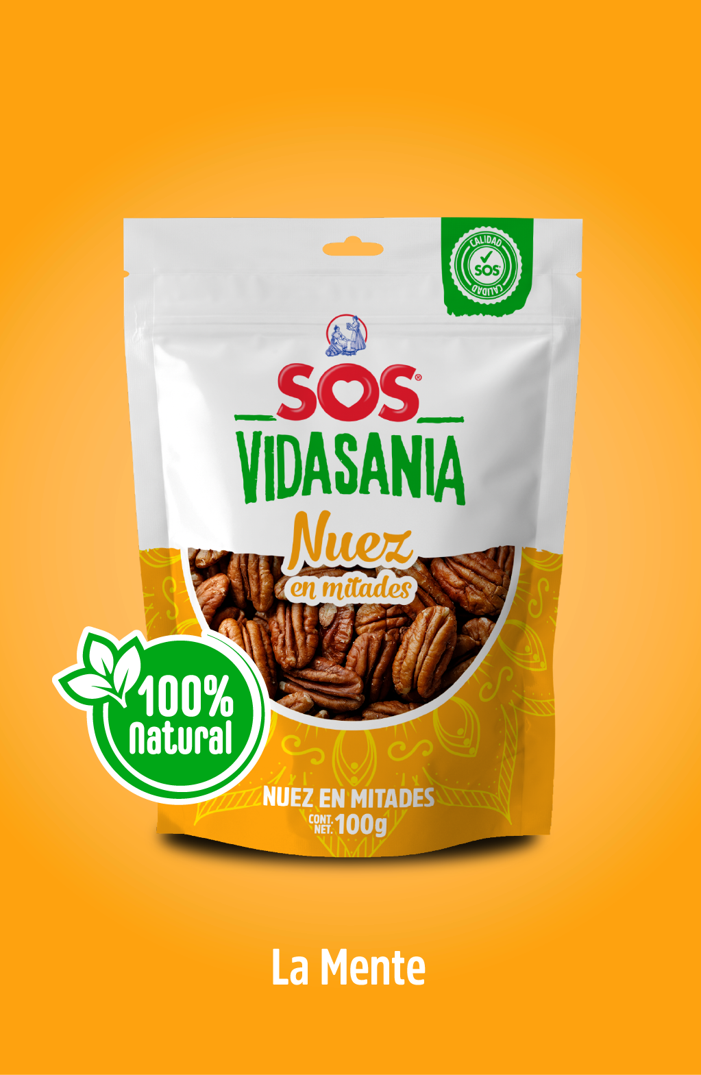 Vidasania Nuez en mitades